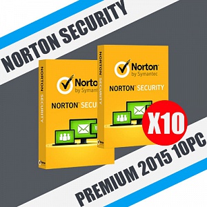 Ключи для Нортон 2015 на 10 пк для частных лиц